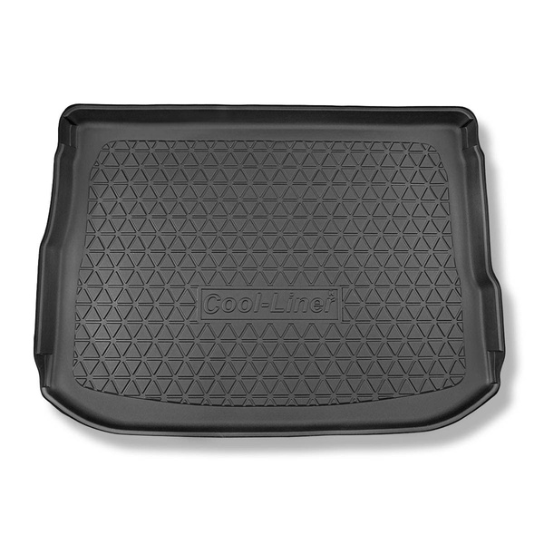 Méretre készült csomagtérszőnyegek: Nissan Qashqai III Mild Hybrid (N-Connecta, Tekna, Tekna+) & e-Power Crossover (06.2021-....) - felső csomagtartó; mozgó padló legmagasabb pozícióban (Flexi-Board)