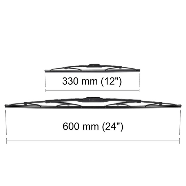 Autó ablaktörlők lapát szélvédőre a következő autótípushoz: Mazda 2 II Hatchback, Szedán (06.2007-02.2014) - Sztenderd ablaktörlő lapát