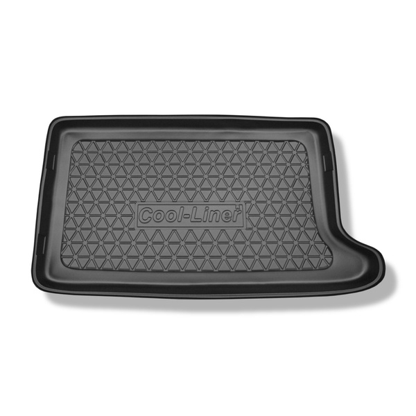 Méretre készült csomagtérszőnyegek: Audi A2 8Z Hatchback (1999-2005) - felső csomagtartó; pótkerékkel