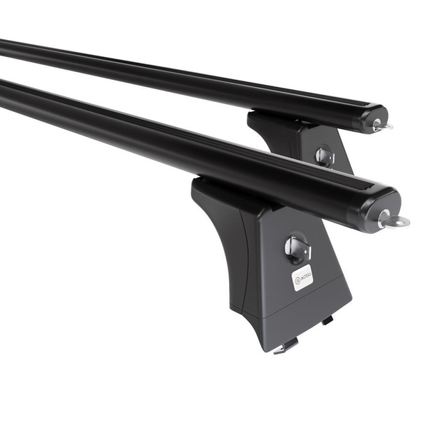 Alap tetőcsomagtartó, amely alkalmazható a: Hyundai i40 Kombi (2011-2018) - fekete - integrált reling - alumínium