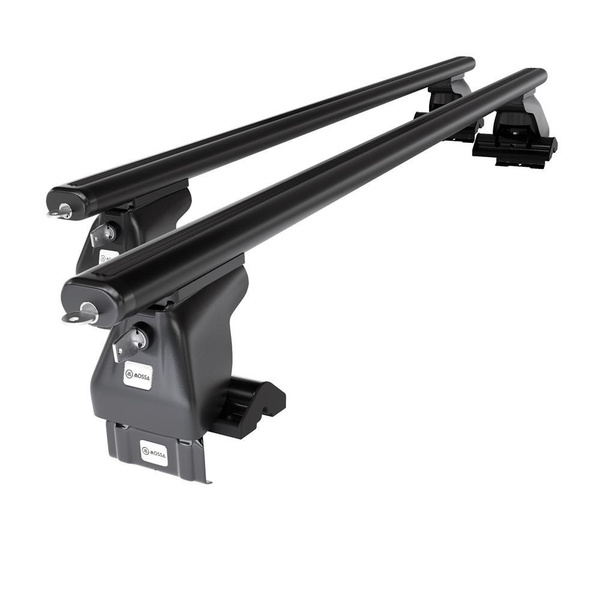 Alap tetőcsomagtartó, amely alkalmazható a: Hyundai Getz Hatchback (2005-2011) - fekete - rögzítő elemek nélkül - alumínium