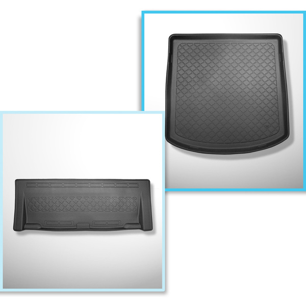 Csomagtérszőnyeg - és autószőnyegkészlet TPE: Volkswagen Touran I 1T Egyterű (03.2003-08.2015) - 5 hely