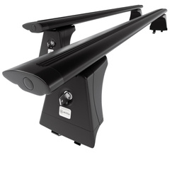 Alap tetőcsomagtartó, amely alkalmazható a: Hyundai i40 Kombi (2015-2018) - fekete - integrált reling - alumínium