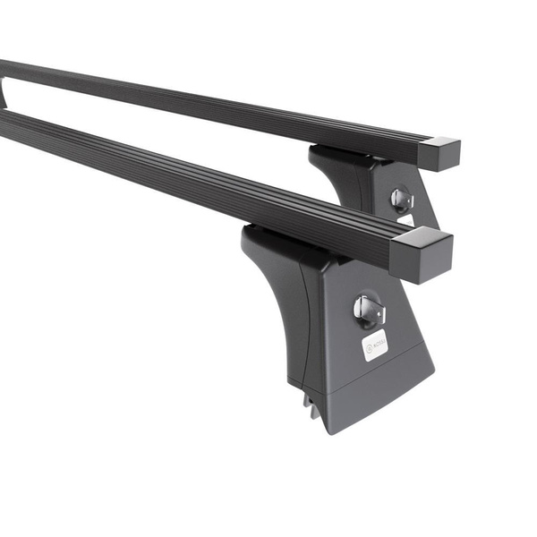 Alap tetőcsomagtartó, amely alkalmazható a: Opel Vectra C Hatchback (2002-2008) - fekete - rögzítő pontok - acél