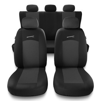 Univerzális autós üléshuzatkészlet kifejezetten: Skoda Fabia I, II, III, IV (199