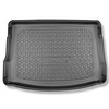 Méretre készült csomagtérszőnyegek: Seat Leon IV KL Hatchback (03.2020-....) - felső csomagtartó; mozgó padló legmagasabb pozícióban; szintén hibridhez