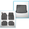 Csomagtérszőnyeg - és autószőnyegkészlet TPE: Mazda 3 IV BP Hatchback (03.2019-....)