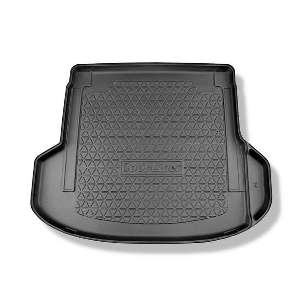 Méretre készült csomagtérszőnyegek: Kia ProCeed Shooting Brake (12.2018-....) - szintén modellekhez rögzítő sínekkel, jobb beugró eltávolítható modelleknél kiegészítő hangszórókkal (keskenyebb beugró)