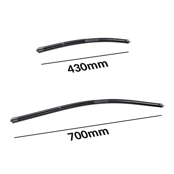 Autó ablaktörlők lapát szélvédőre a következő autótípushoz: Jaguar XE Szedán (06.2015-....) - Lapos ablaktörlő lapát