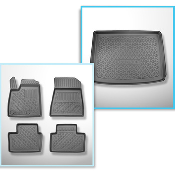 Csomagtérszőnyeg - és autószőnyegkészlet TPE: Renault Austral Mild Hybrid SUV (1