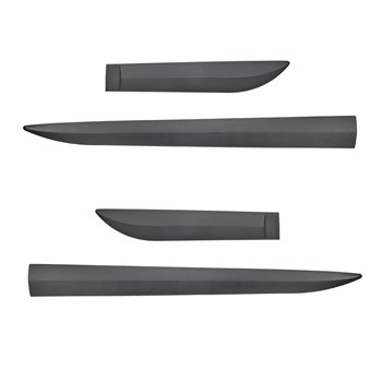 Fekete autó oldallécek Toyota Rav4 SUV (2011-2012)