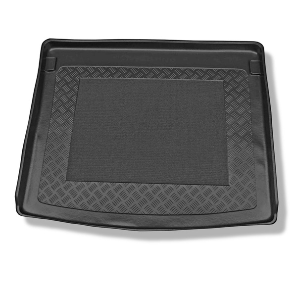 Méretre készült csomagtérszőnyegek: Volkswagen Caddy Life, Comfortline, Trendline Kombi (2004-10.2020) - 5 hely; hangszigetelés a csomagtartó falain