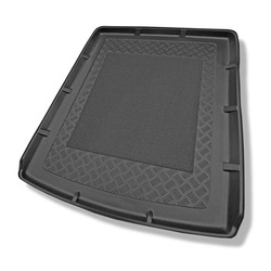 Méretre készült csomagtérszőnyegek: Audi A6 C7 Avant (09.2011-08.2018) - modellek rögzítő sínek rendszerrel a csomagtartóban; szintén Quattro verzióhoz