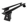 Alap tetőcsomagtartó, amely alkalmazható a: Suzuki Across SUV (2021-....) - fekete - integrált reling - alumínium