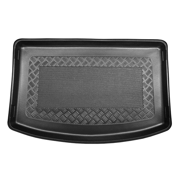 Méretre készült csomagtérszőnyegek: Kia Rio IV YB Hatchback (02.2017-....) - alsó csomagtartó; mozgó padló nélküli csomagtartó modellek; nem a hibrid verzióhoz