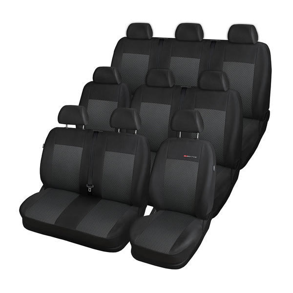 Méretre vart üléshuzat a következő autótípushoz: Peugeot Expert III Van (2016-....) 9-személyes - E3