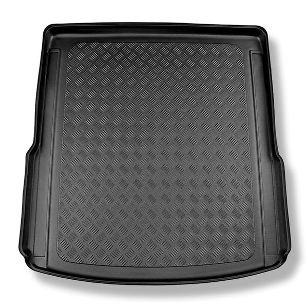 Méretre készült csomagtérszőnyegek: Audi A6 C8 4H Avant (09.2018-....) - szintén modellekhez rögzítő sínekkel; szintén Quattro verzióhoz; nem a TFSI e plug-in hybrid verzióhoz