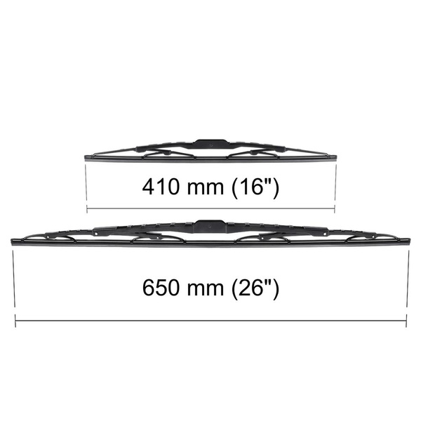 Autó ablaktörlők lapát szélvédőre a következő autótípushoz: Honda Insight Hatchback (03.2009-12.2014) - Sztenderd ablaktörlő lapát