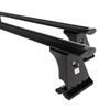 Alap tetőcsomagtartó, amely alkalmazható a: Citroen C3 Hatchback (2009-2016) - fekete - rögzítő pontok - alumínium