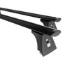 Alap tetőcsomagtartó, amely alkalmazható a: Opel Meriva B Egyterű (2010-2017) - fekete - rögzítő pontok - alumínium