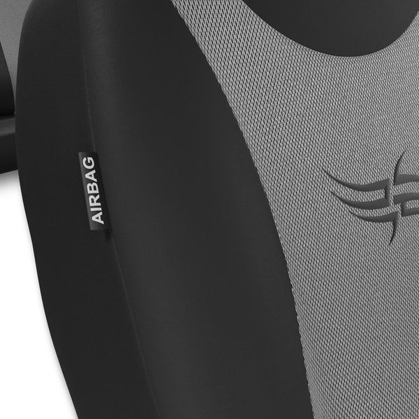 Univerzális autós üléshuzatkészlet kifejezetten: Renault Captur I, II (2013-....) - TR-S