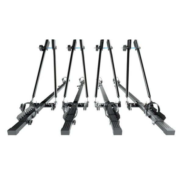 Kerékpártartó gépjármű tetőre, alumínium léccel - 4xM-04