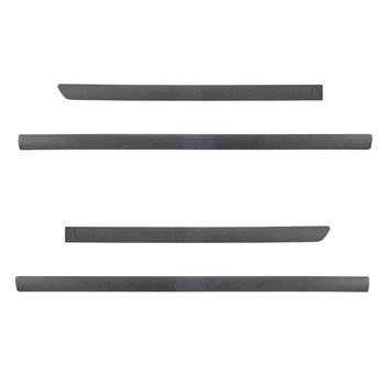 Fekete autó oldallécek Nissan Navara Pick-Up (2007-2014)