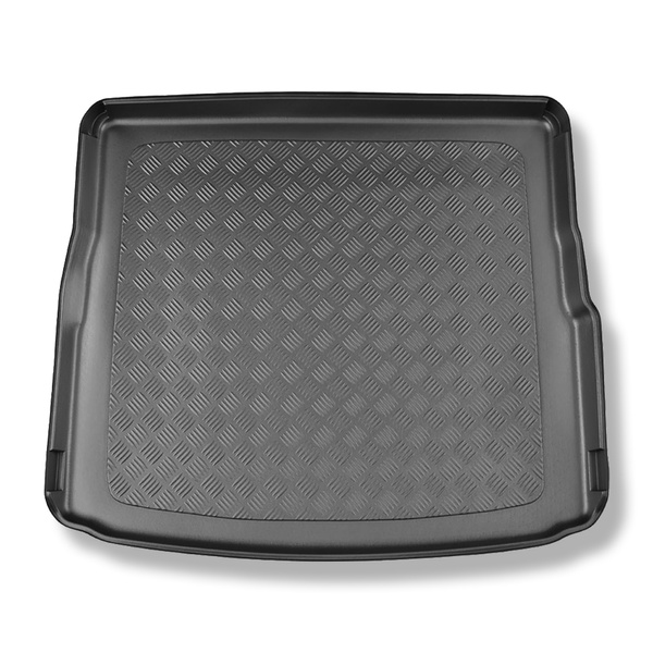 Méretre készült csomagtérszőnyegek Audi Q4 e-tron SUV, Sportback (06.2021-....) - felső csomagtartó; duplaszintes padló a legmagasabb pozícióban