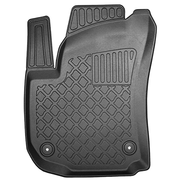 TPE szőnyegek gépjárművekhez: Opel Zafira B Egyterű (05.2005-2014) - 5 vagy 7 hely; harmadik sor nélkül