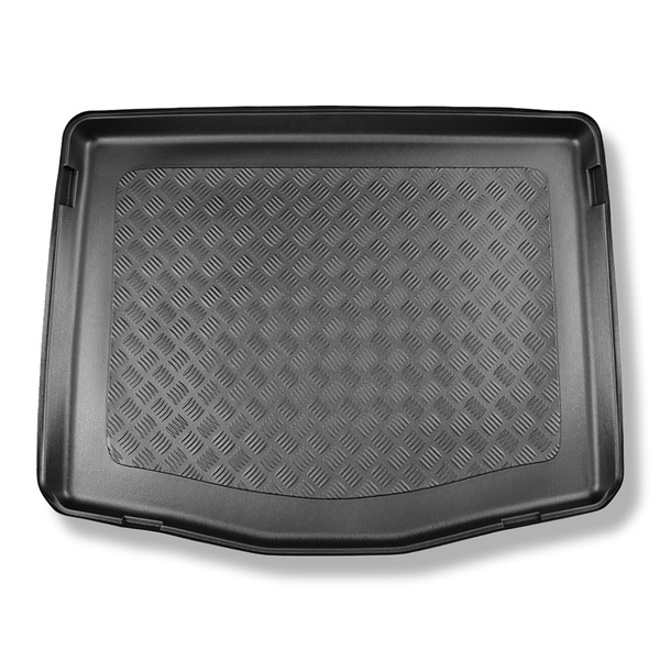 Méretre készült csomagtérszőnyegek: Ford Mustang Mach-E SUV (05.2021-....) - felső csomagtartó; mozgó padló legmagasabb pozícióban