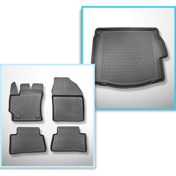 Csomagtérszőnyeg - és autószőnyegkészlet TPE: Toyota Corolla Cross 2.0 Hybrid Dy