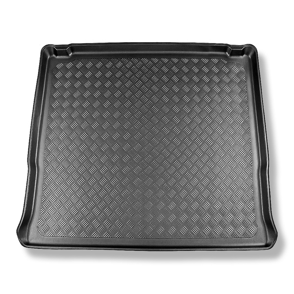 Méretre készült csomagtérszőnyegek: Renault Trafic III Van (09.2014-....) - hosszú verzió; személyszállító verzió (kombi/tour); a harmadik sor ülés mögé; nem tolható ülések, kampókra rögzítettek