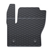 Autós gumiszőnyegek: Ford Kuga II SUV (2012-2019) - fekete - 4 db