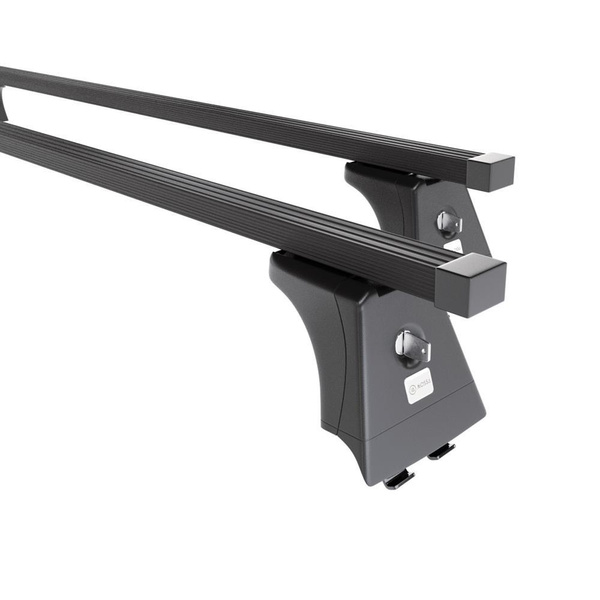 Alap tetőcsomagtartó, amely alkalmazható a: Renault Scenic mk II Egyterű (2003-2008) - fekete - rögzítő pontok - acél