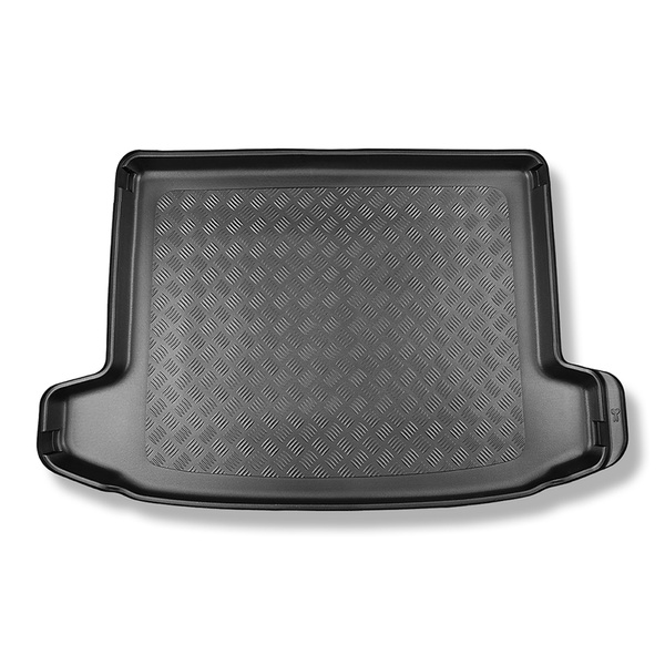 Méretre készült csomagtérszőnyegek: Kia Sportage V NQ5 SUV (01.2022-....) - felső csomagtartó; mozgó padló legmagasabb pozícióban; jobb beugrás eltávolítható az subwooferes modellekben; szintén Mild Hybrid, HEV