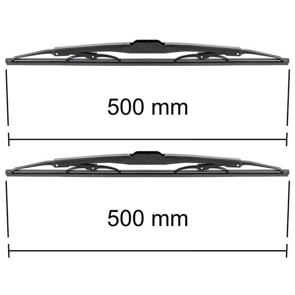 Autó ablaktörlők lapát szélvédőre a következő autótípushoz: Isuzu NPR Van (1999-2019) - Sztenderd ablaktörlő lapát
