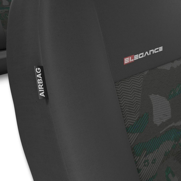 Univerzális autós üléshuzatkészlet kifejezetten: Ford Focus I, II, III, IV (1998-....) - 2UNE-GR