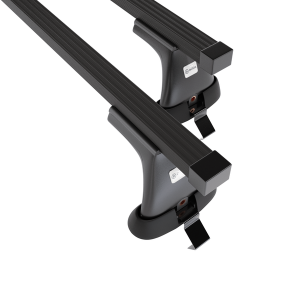 Alap tetőcsomagtartó, amely alkalmazható a: Opel Insignia Liftback (2009-2017) - fekete - rögzítő elemek nélkül - acél