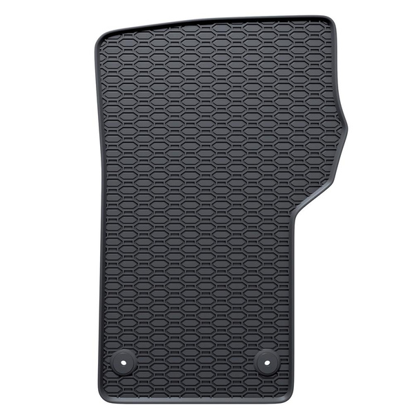 Autós gumiszőnyegek: Volkswagen Crafter II Van (2017-....) - fekete - 2 db