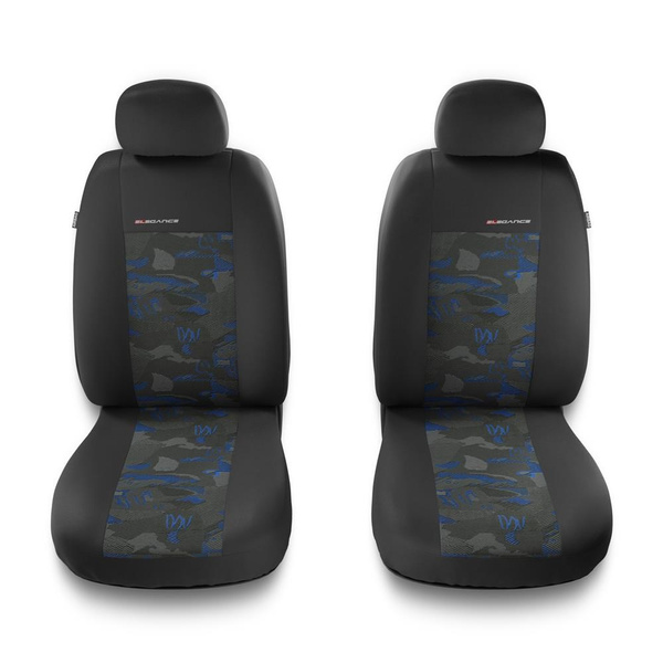 Univerzális autós üléshuzatkészlet kifejezetten: Ford Kuga I, II, III (2008-....) - 2UNE-BL