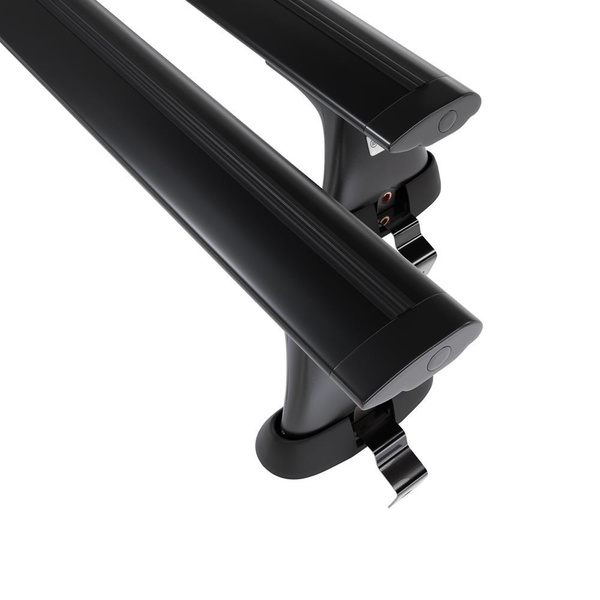 Alap tetőcsomagtartó, amely alkalmazható a: Renault Arkana SUV (2020-....) - fekete - rögzítő elemek nélkül - alumínium