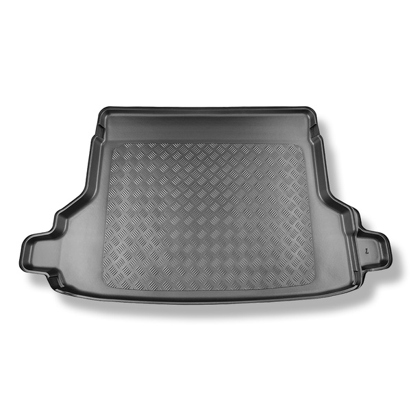 Méretre készült csomagtérszőnyegek Subaru Forester VI SUV (11.2024-....) - Subwooferrel / Subwoofer nélkül; a jobboldali üreg leválasztására alkalmas