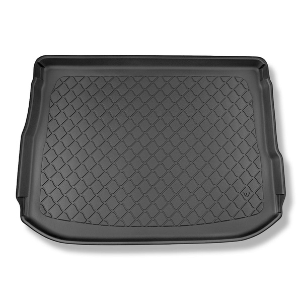 Méretre készült csomagtérszőnyegek: Nissan Qashqai III Mild Hybrid (N-Connecta, Tekna, Tekna+) & e-Power Crossover (06.2021-....) - felső csomagtartó; mozgó padló legmagasabb pozícióban (Flexi-Board)