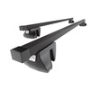 Alap tetőcsomagtartó, amely alkalmazható a: Fiat Strada Pick-Up (2004-2009) - fekete - reling - acél