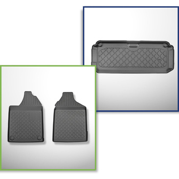 Csomagtérszőnyeg - és autószőnyegkészlet TPE: Aixam Miniauto Cross Hatchback (20