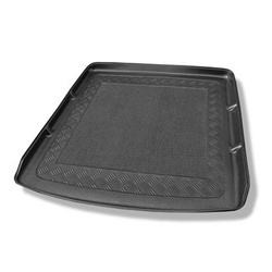 Méretre készült csomagtérszőnyegek: Audi Q5 I 8R SUV (11.2008-12.2016) - keskenyebb szőnyeg olyan modellekhez, amelyek a csomagtérben síneket rögzítenek