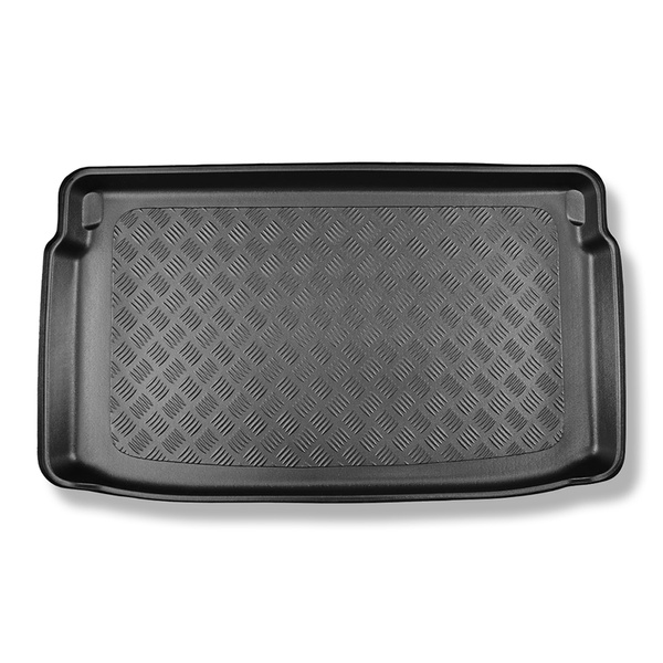 Méretre készült csomagtérszőnyegek: Toyota Yaris IV XP210 Hatchback (09.2020-....) - felső csomagtartó; autókhoz dupla padlós csomagtartókkal; szintén hibridhez