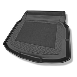 Méretre készült csomagtérszőnyegek: Mercedes-Benz C osztály W204 Limuzin (04.2007-02.2014) - hátsó ülések nyithatóak; bal beugrás nélkül