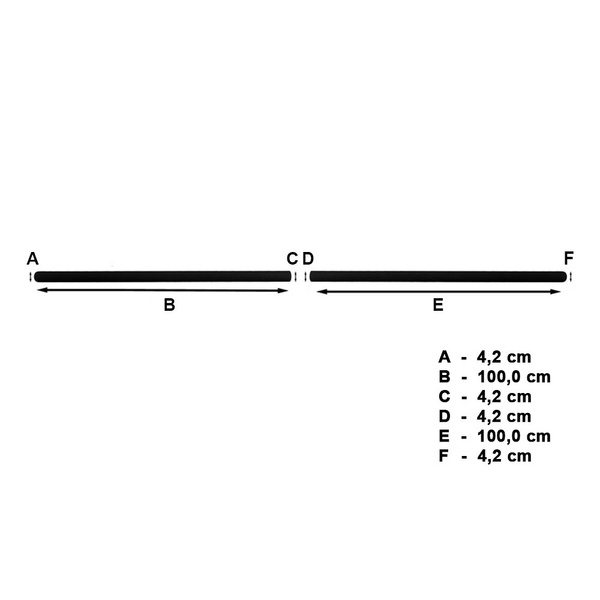 Fekete autó oldallécek Seat Alhambra Van (2011-....)