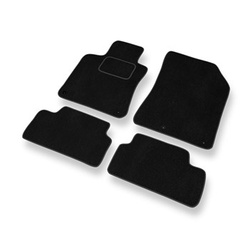 Velúrszőnyegek gépjárművekhez: Peugeot 308 II Hatchback (2013-2021) - fekete